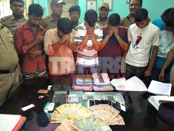 7 arrested for gambling & liquor business ahead of Durga Puja 